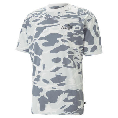 Summer splash bedrukt t-shirt voor heren puma