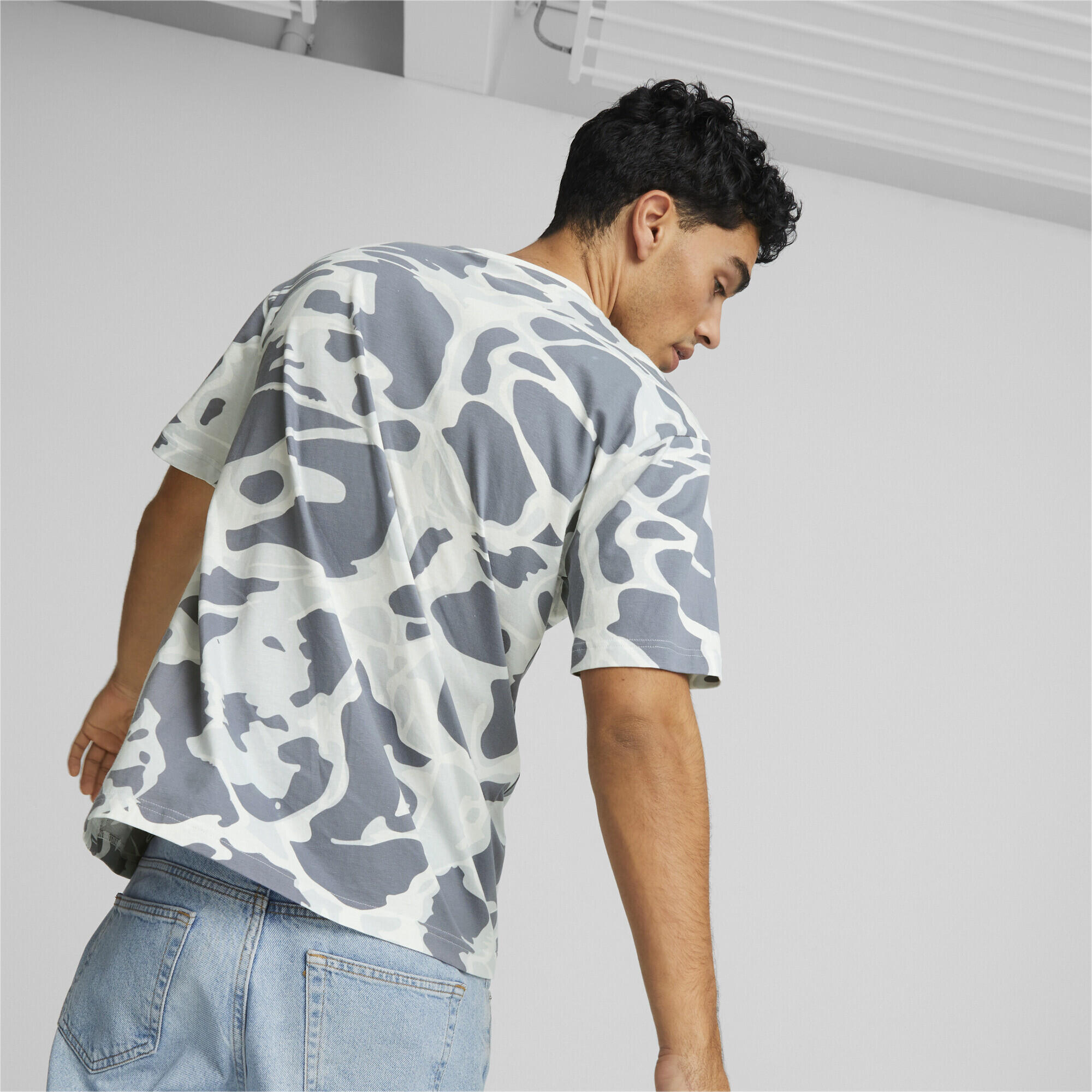 T-shirt con stampe Summer Splash da uomo PUMA 3/6