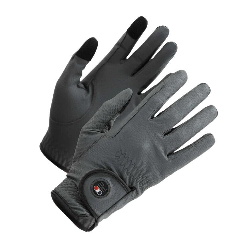 Premier Equine - Gants D'Équitation Femme Premier Equine Metaro - Gants - Gris - 52 2xl - Decathlon