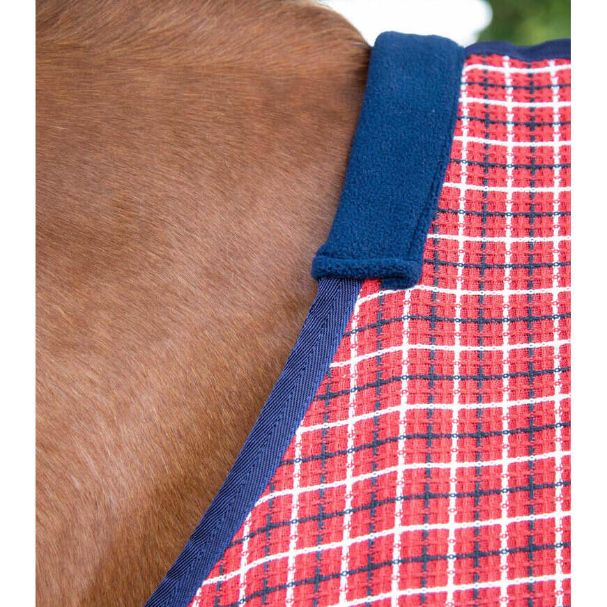 Camisa de cavalo Premier Equine 3D Waffle Cooler 5/7