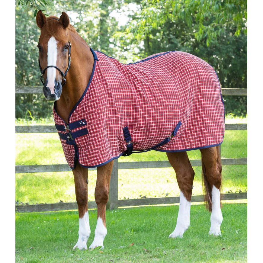 Premier Equine - Chemise Pour Cheval Premier Equine 3d Waffle Cooler - Chemise Cheval - Rouge - 175 Cm - Decathlon