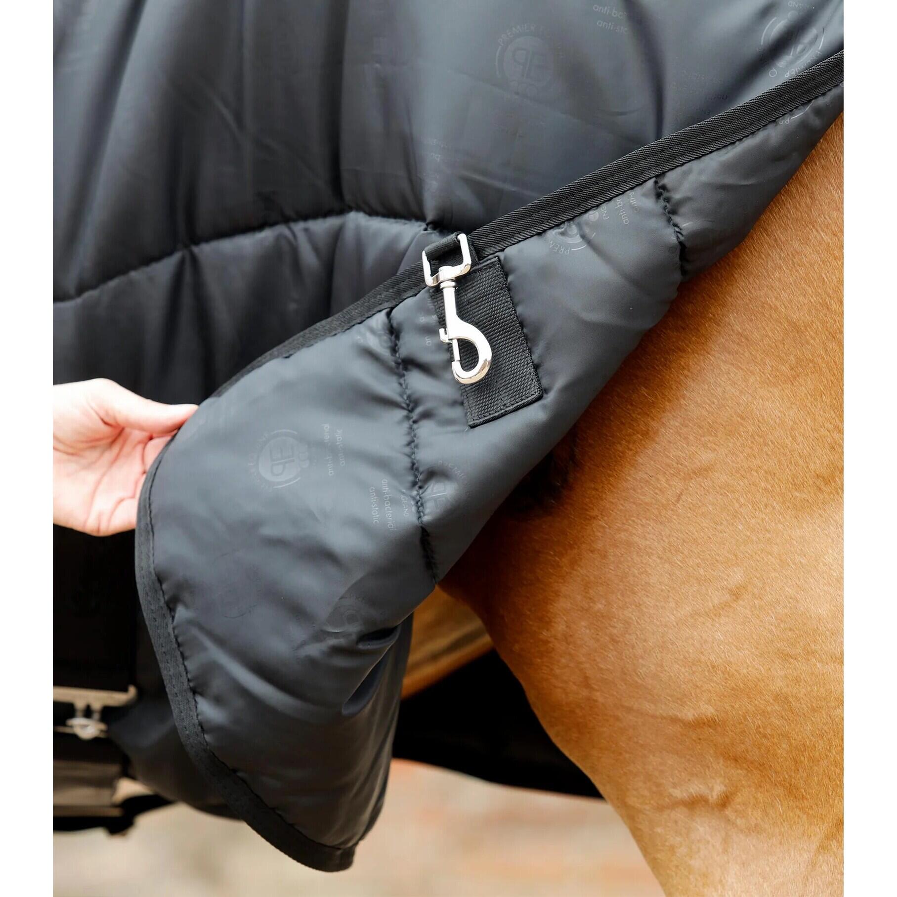 Horse blanket with neck cover Premier Equine 100 g