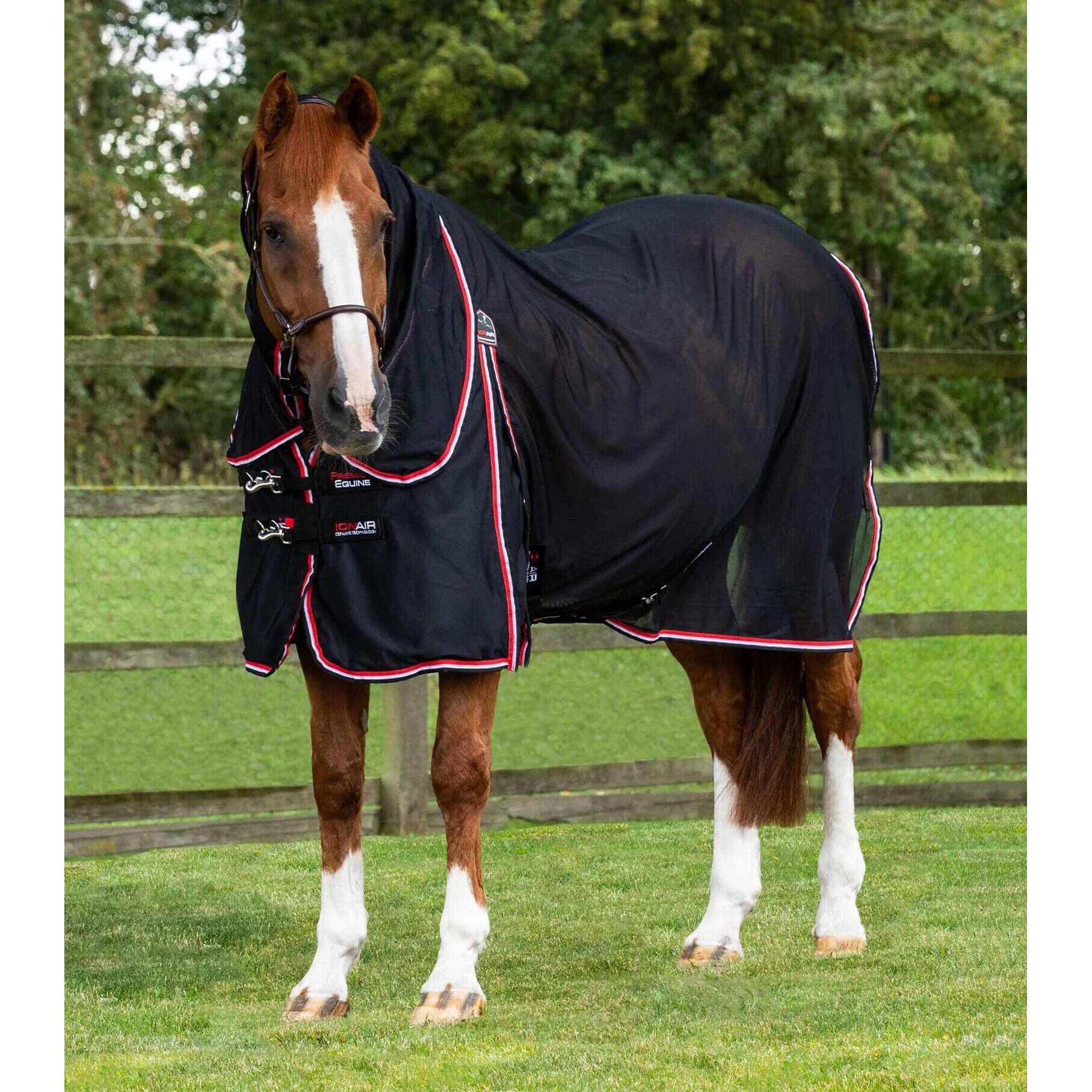 Chemise pour cheval Premier Equine Ionair Ceramic Technology 1/4