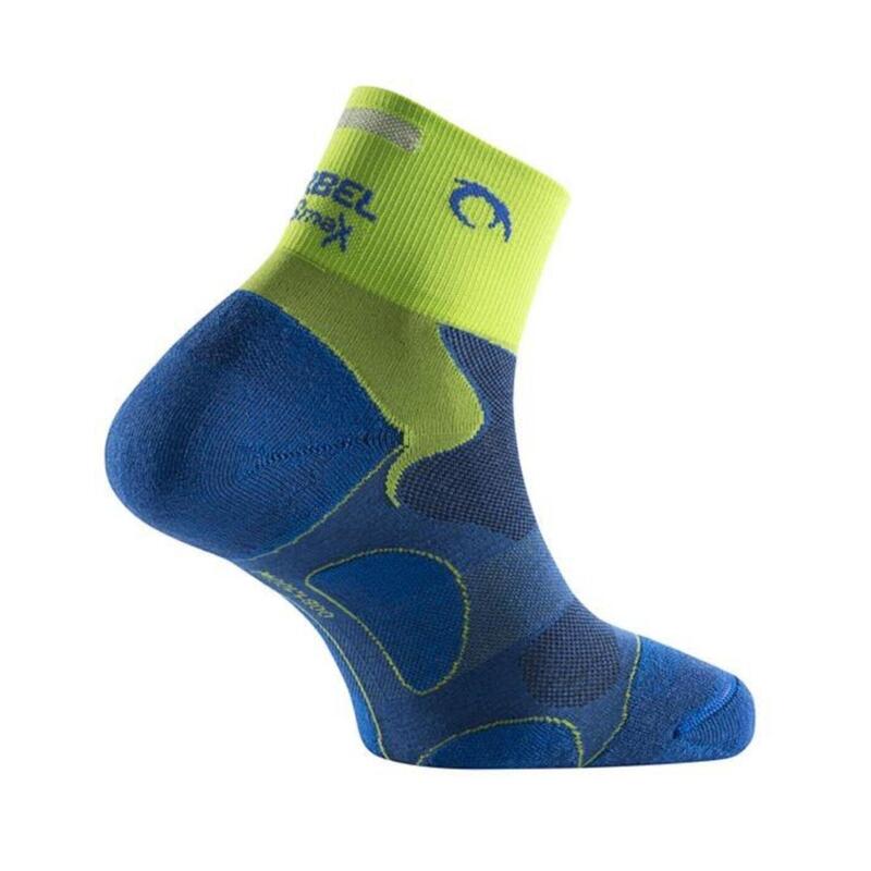 Meias de distância azul royal pistachio corrida Unisex Azul LURBEL