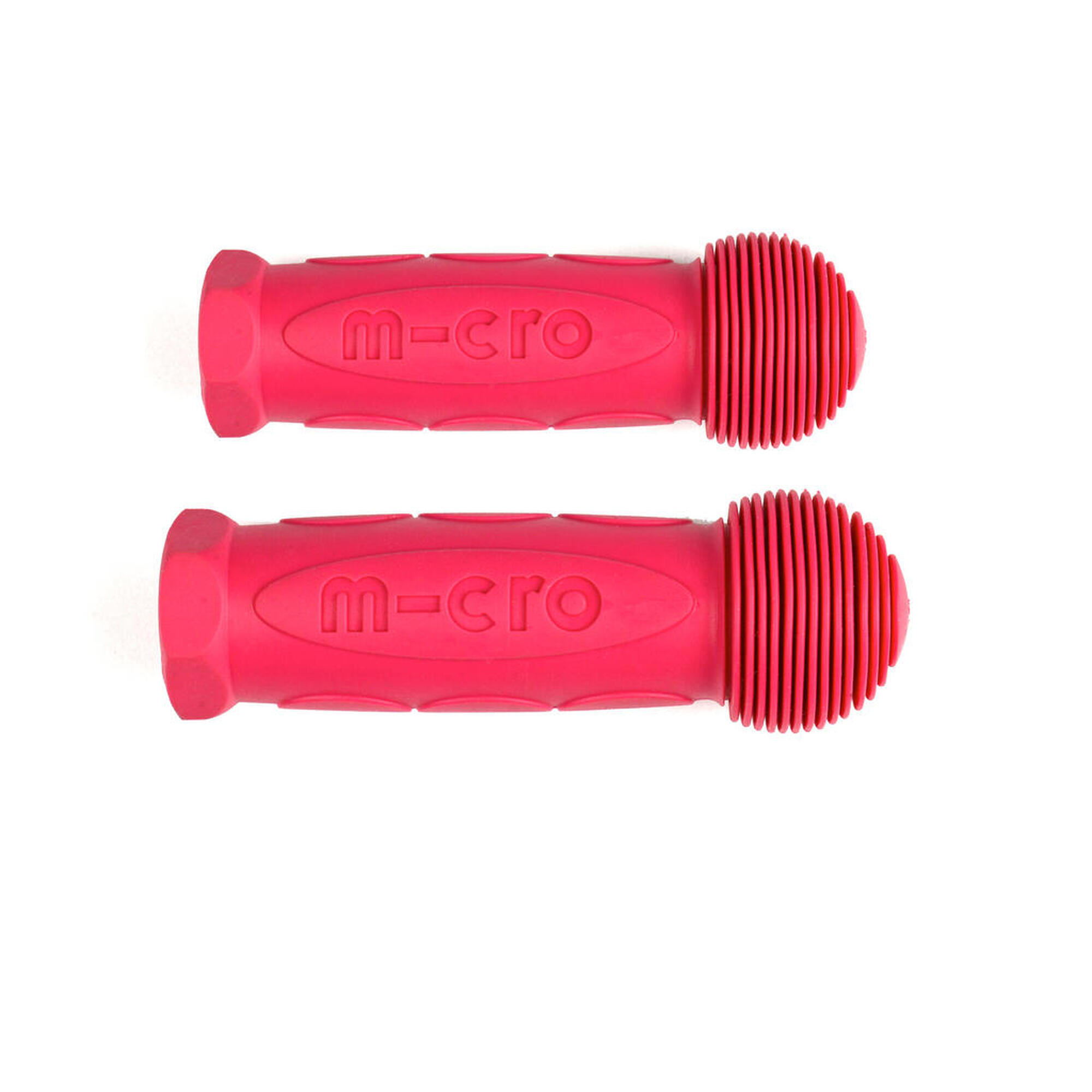 Punhos de scooter infantil de borracha rosa