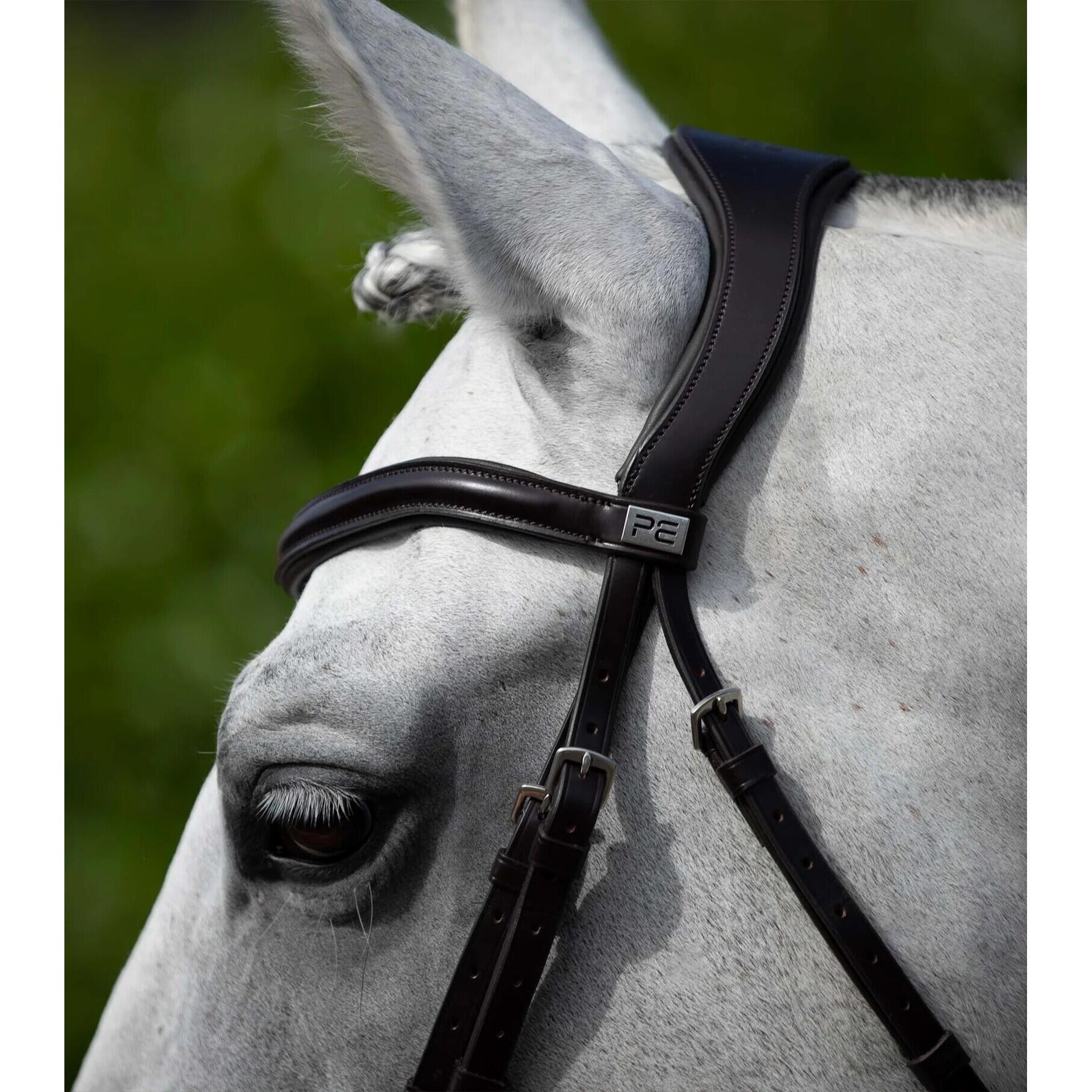 Bridon anatomique avec muserolle combinée Premier Equine Rizzo 4/4