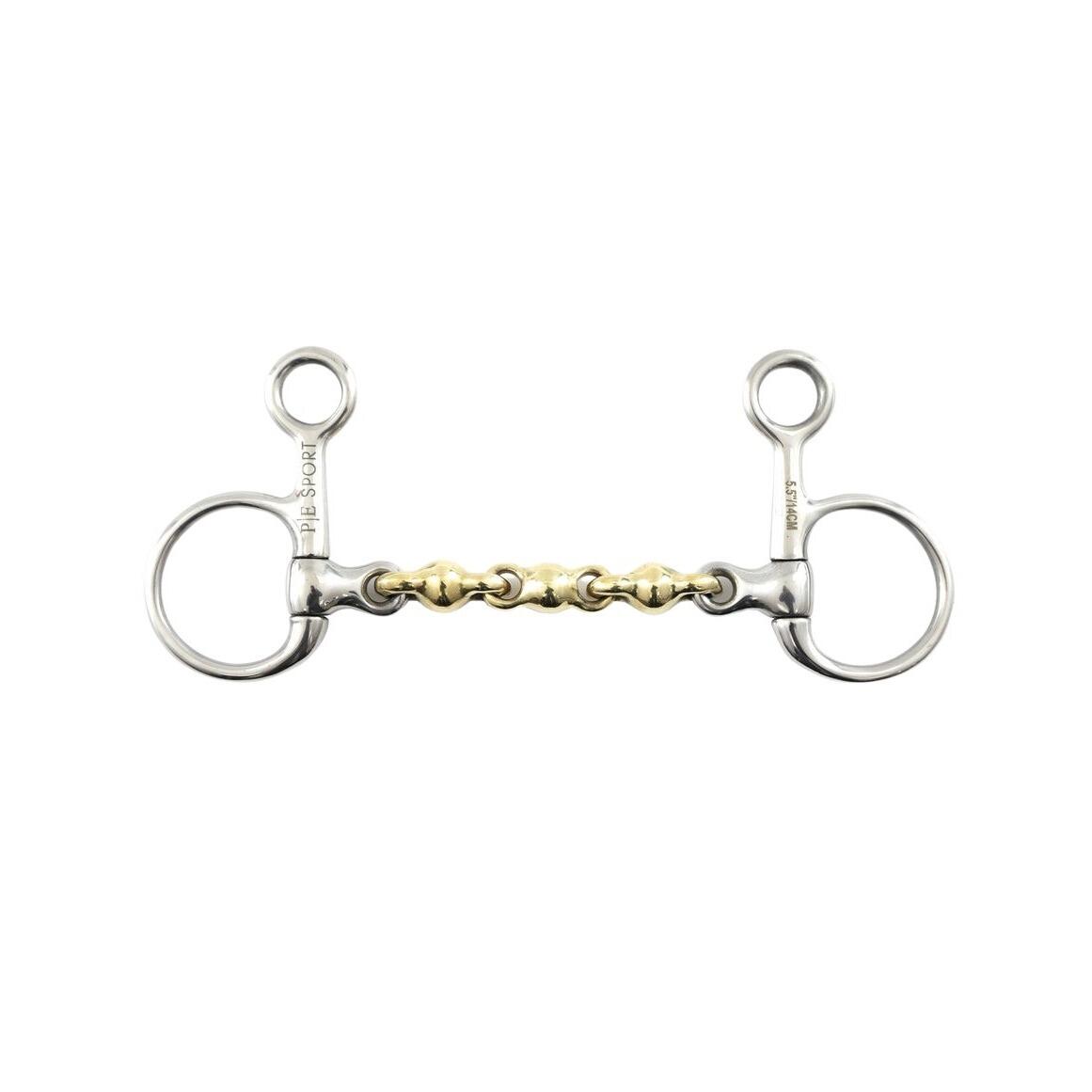 PREMIER EQUINE Messing waterford paardenbit Premier Equine