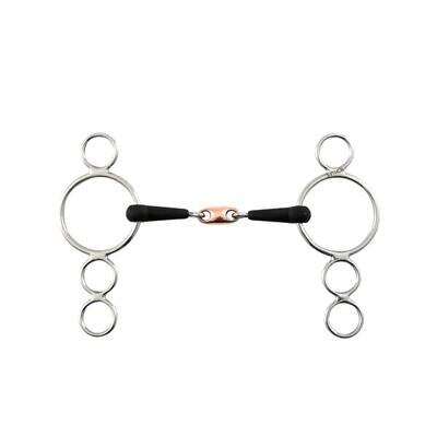 Kaak pessoa met 4 rubberen ringen premier equine