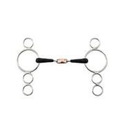 Ganascia pessoa con 4 anelli di gomma Premier Equine