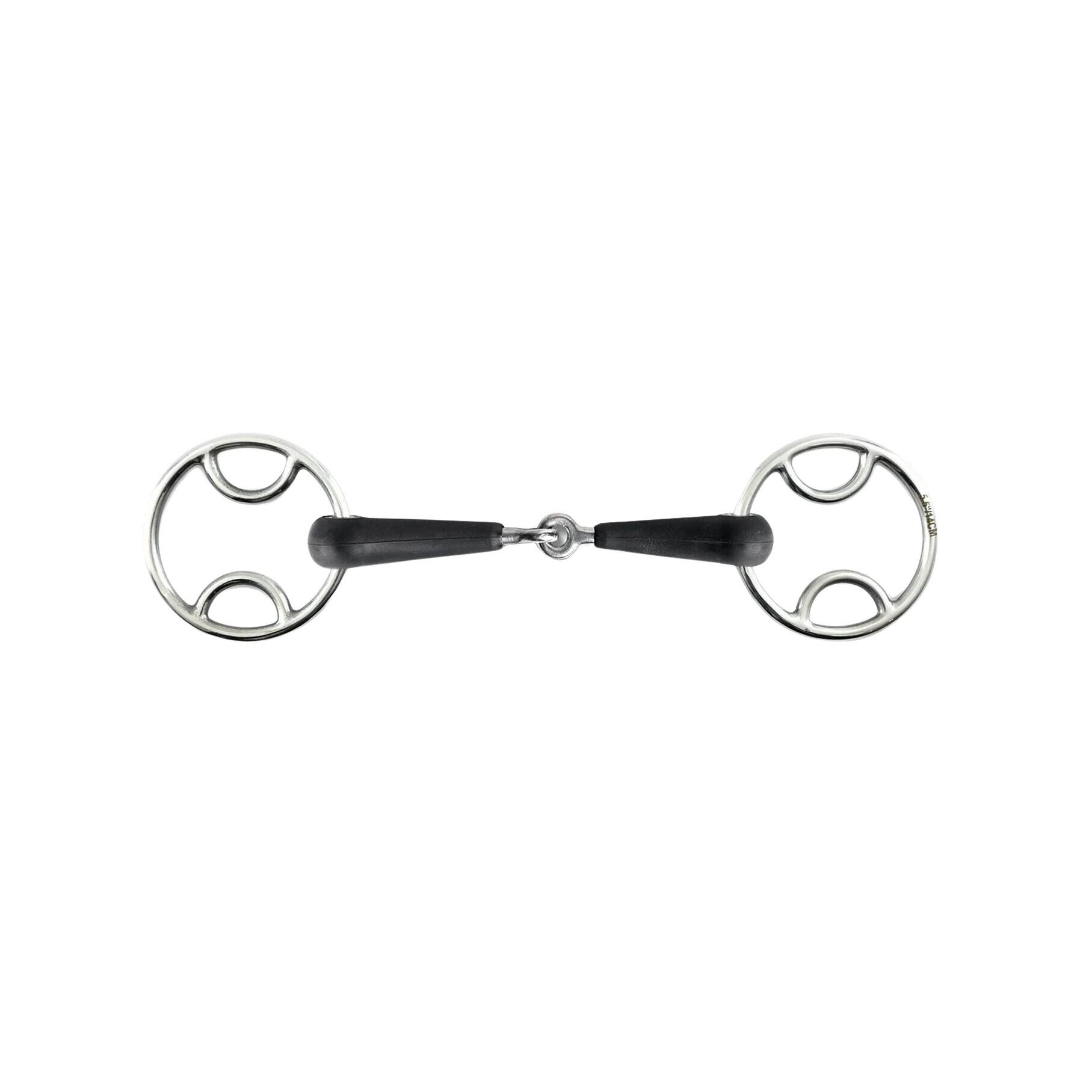 PREMIER EQUINE Enkele rubberen bek met 3 effecten Premier Equine