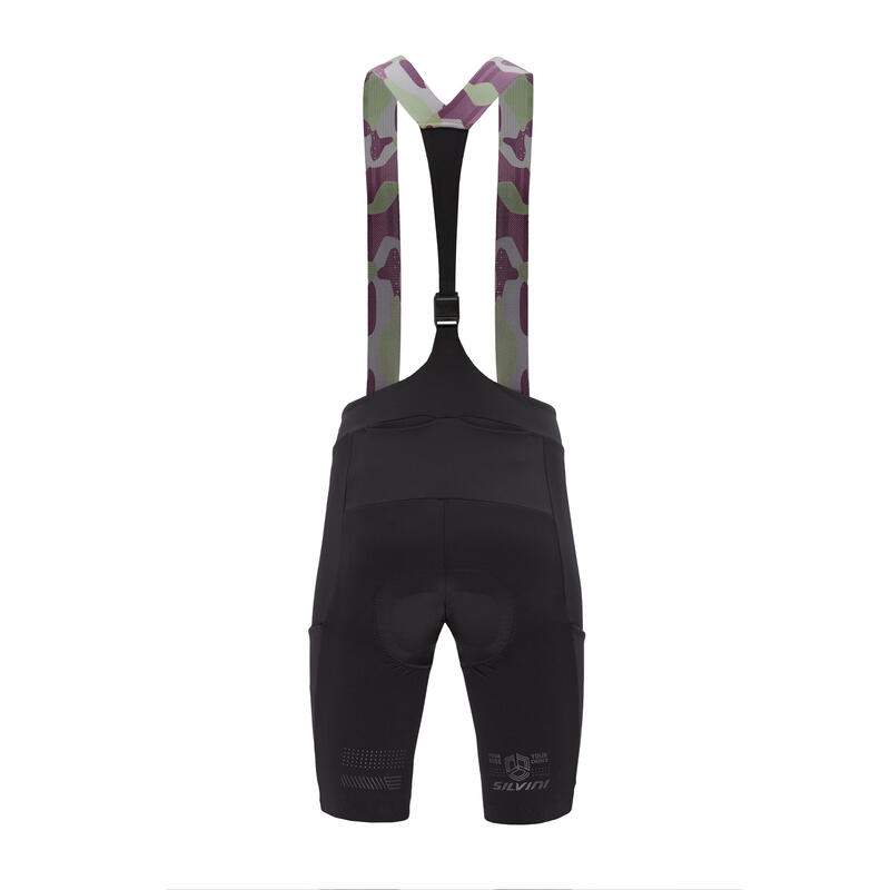 Spodenki rowerowe damskie Silvini Salia WP2266 czarne