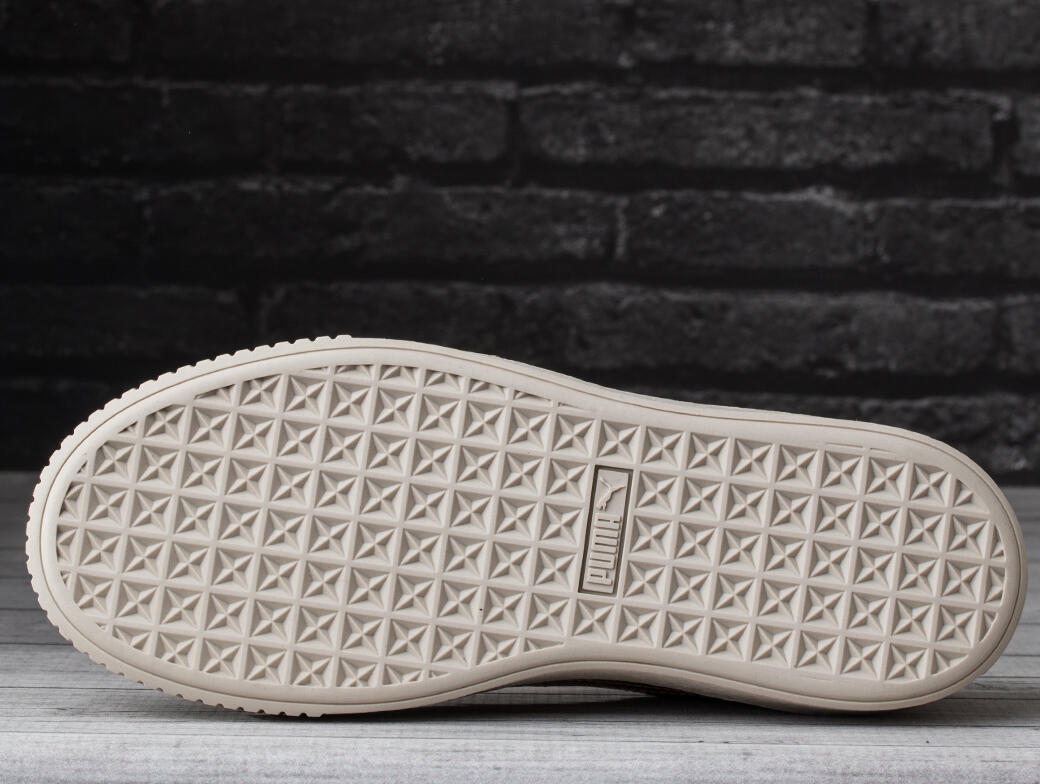 Kinder universal Schuhe Puma Basket Platform Metal 4/6