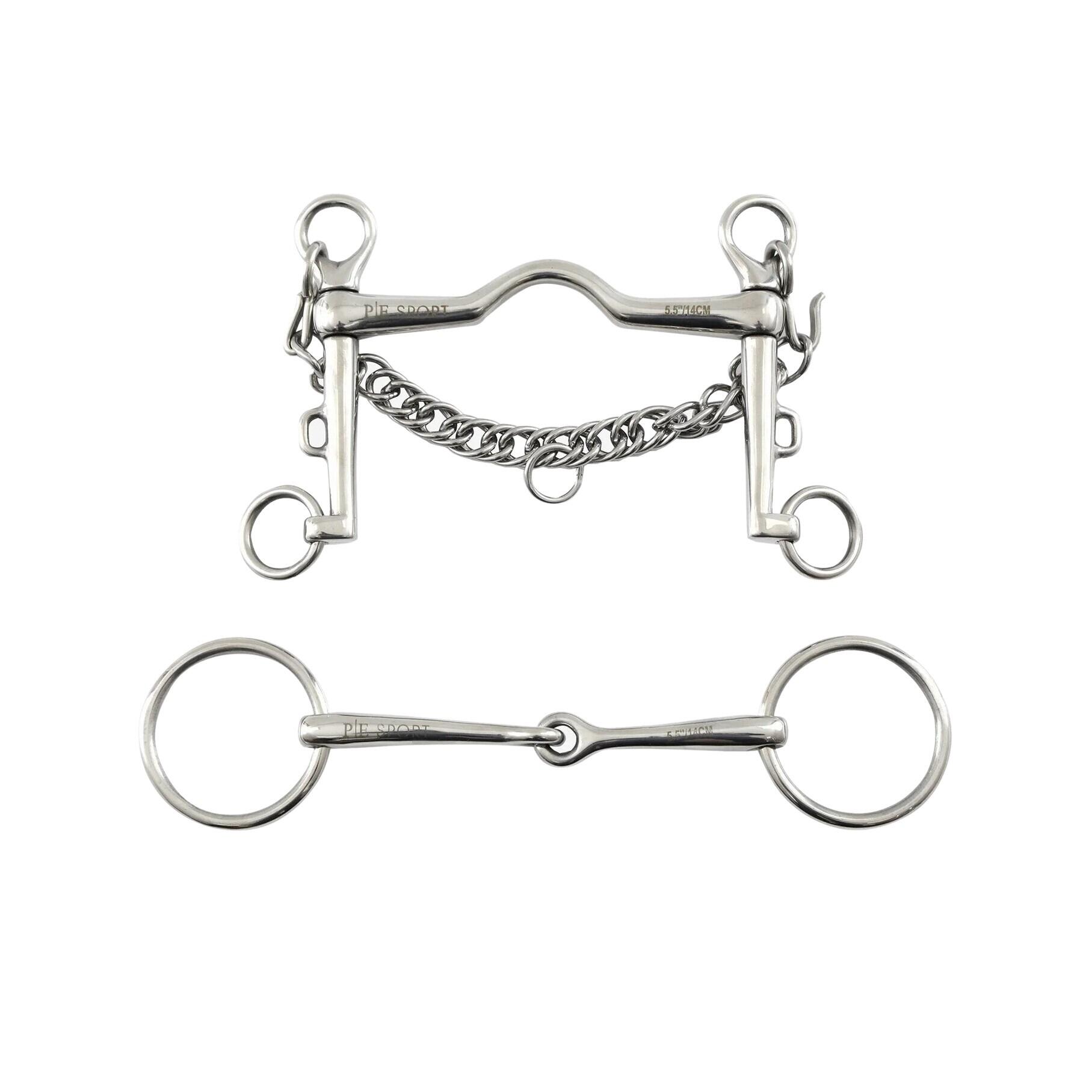 PREMIER EQUINE Reitkandare mit Unterlegtrense Premier Equine Weymouth