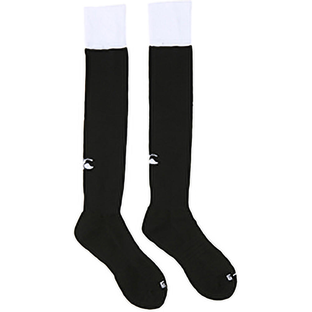 Mens Playing Cap Rugby Sport Socks (Black/White) 3/3