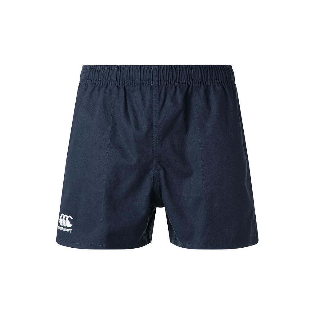 Mens Professional Cotton Rugby Shorts (Navy) 1/3