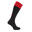 Rugby SportSocken Herren Schwarz/Rot