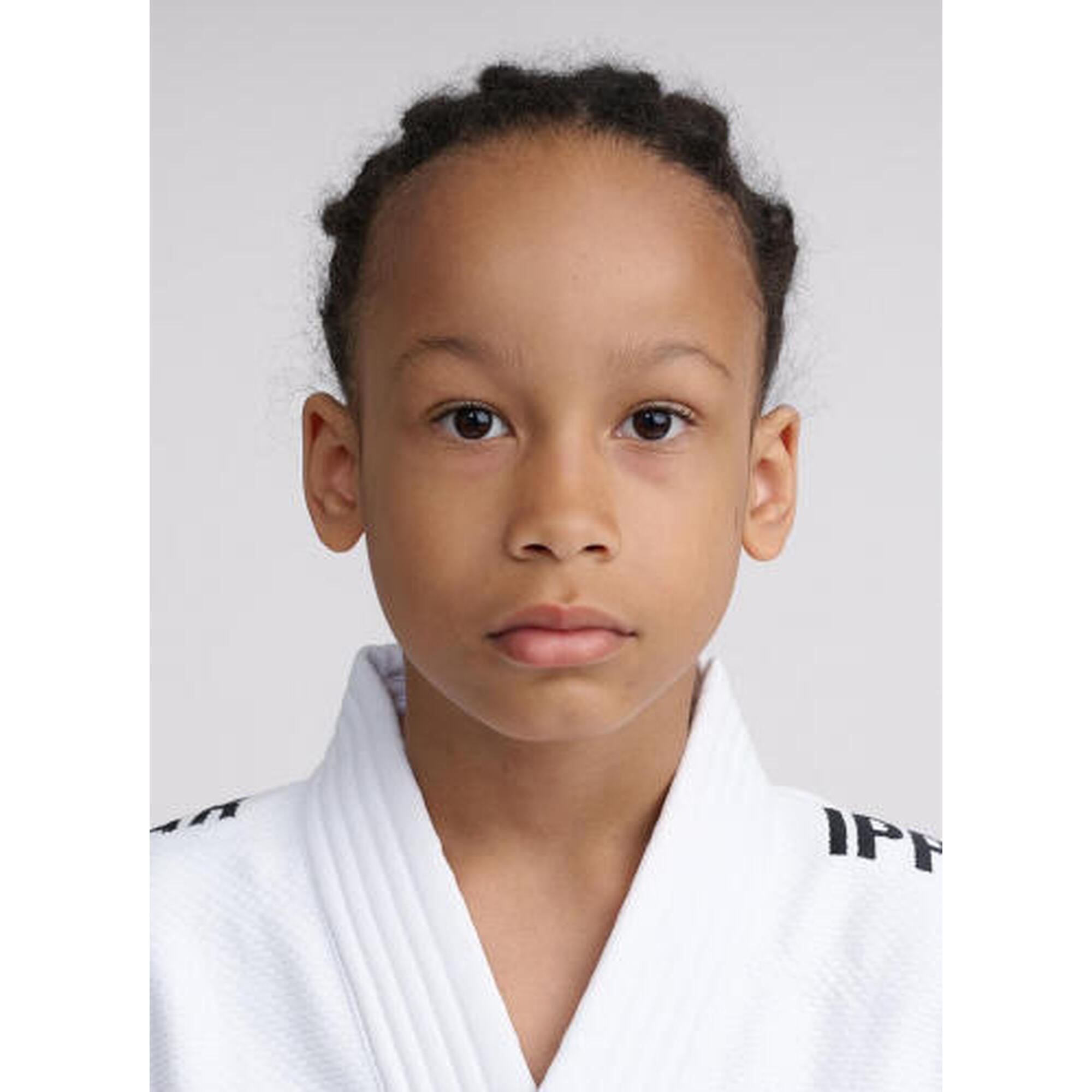 Kimono Judo KIDS Ippon Gear GI NXT cu broderie - Negru