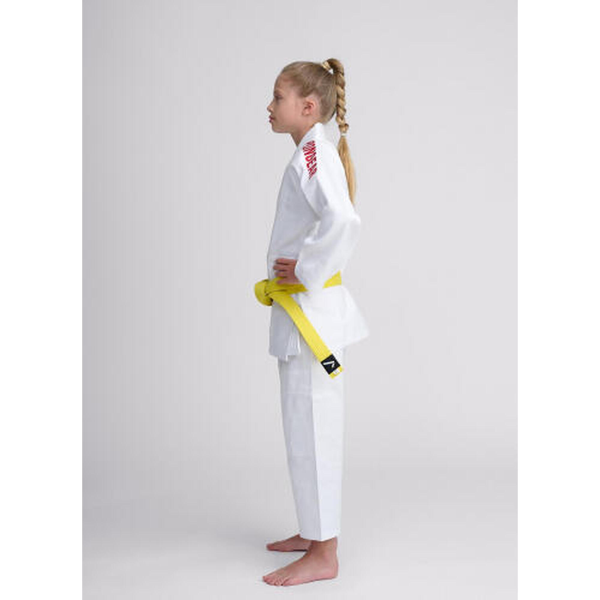 Kimono Judo KIDS Ippon Gear GI NXT cu broderie - Rosu