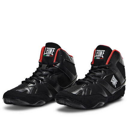Leone1947 Bota de boxeo LUCHADOR negra talla 44