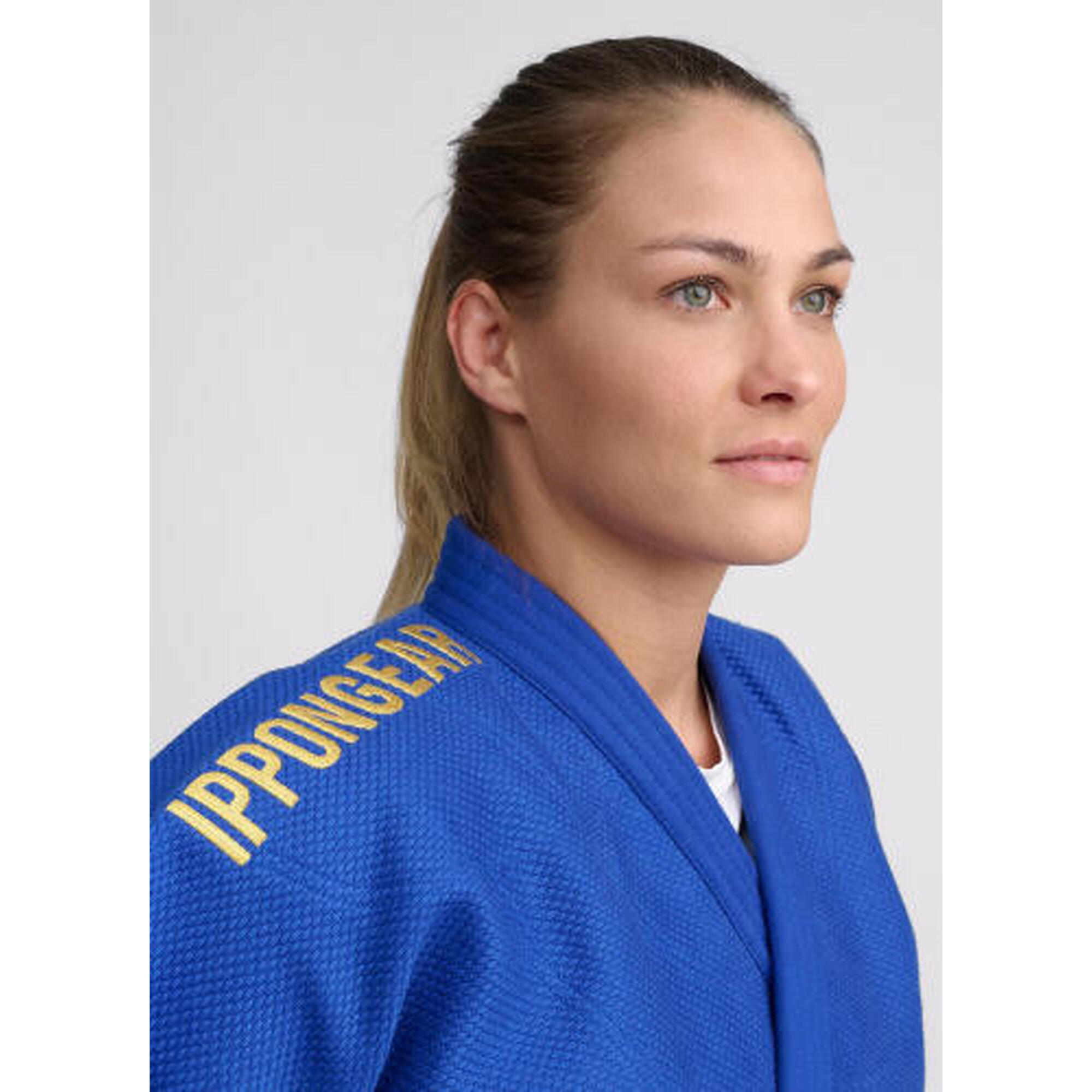 Bluza Kimono Ippon Gear IJF Judo Legend 2 - Albastra