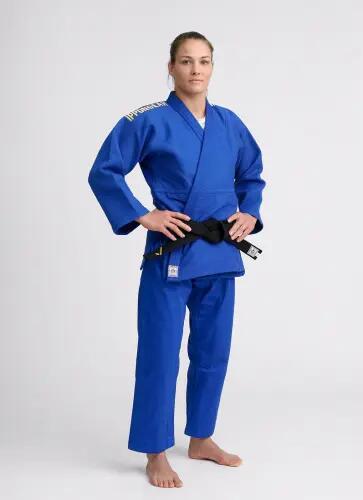Bluza Kimono Ippon Gear IJF Judo Legend 2 Albastra 4/7