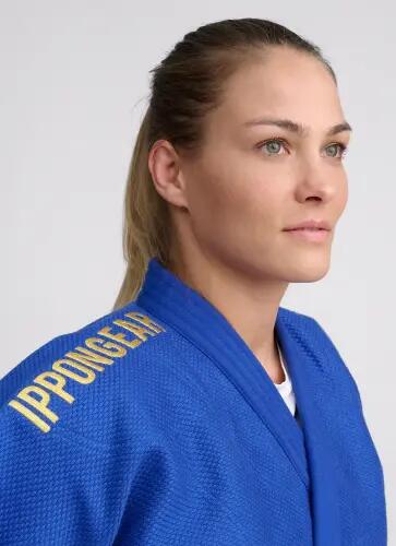 Bluza Kimono Ippon Gear IJF Judo Legend 2 Albastra 5/7