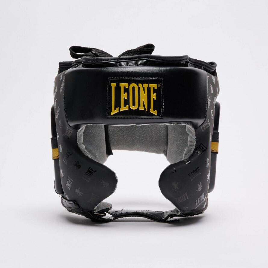 Casco protector Leone1947 DNA negro L (59-61 cm)