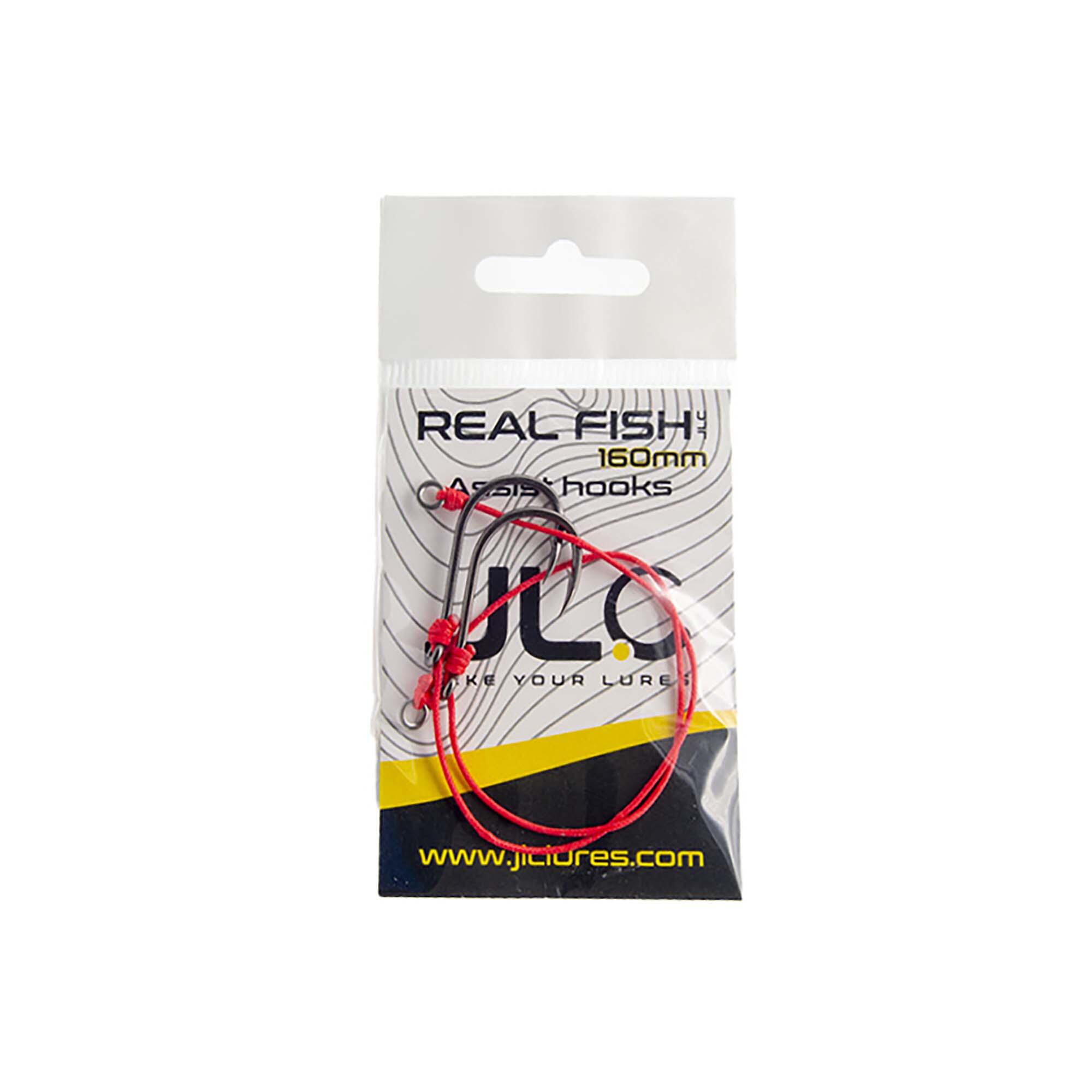 Anzuelo cola jigging spinning  assist hook Real Fish 160 mm Zanzibar JLC 2/3