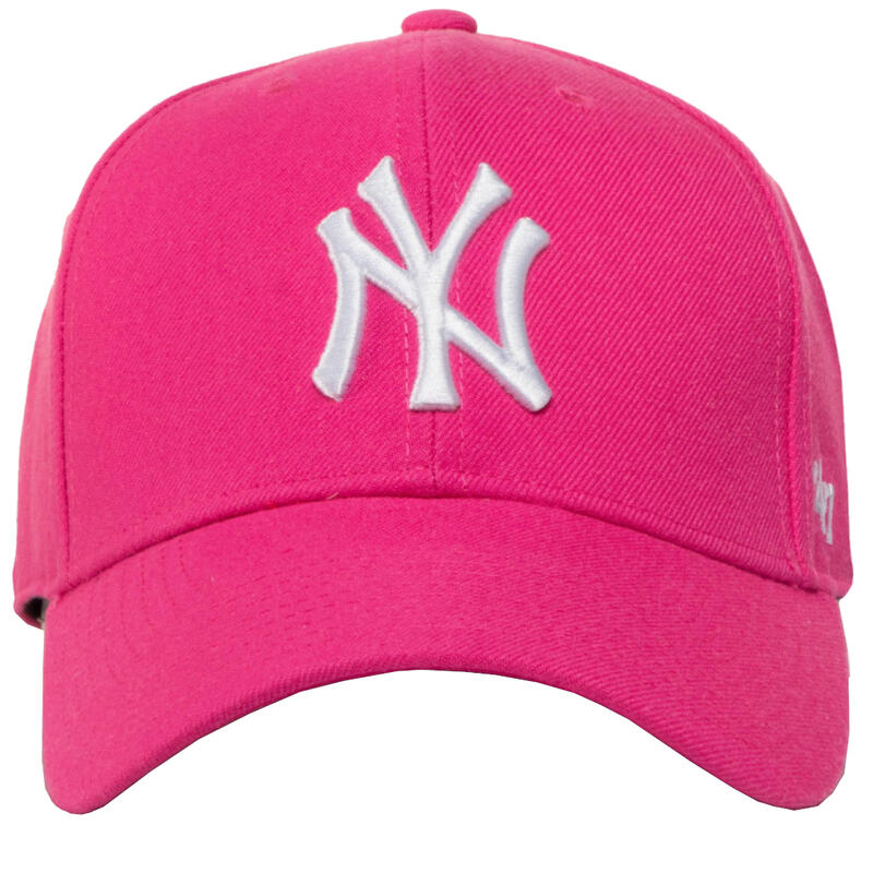 Uniszex baseball sapka, 47 Brand New York Yankees MVP Cap, rózsaszín