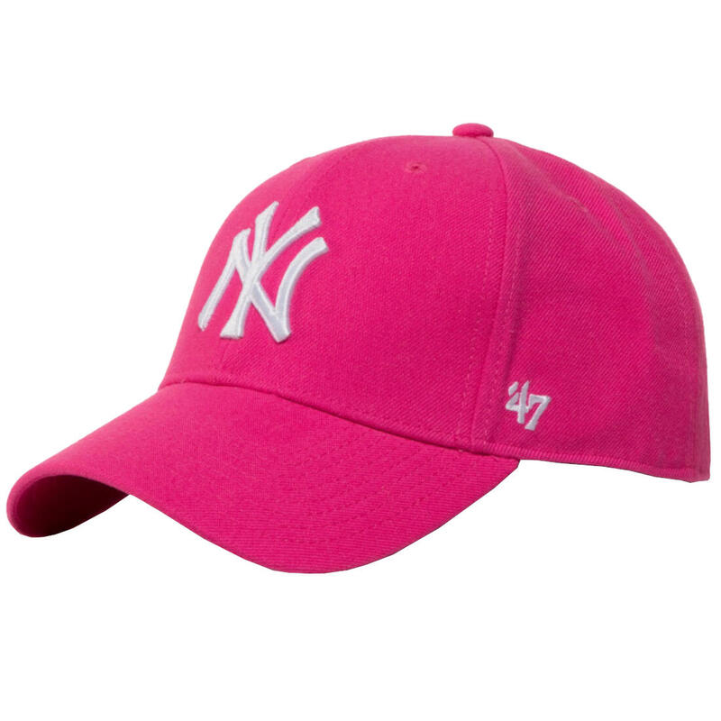 Uniszex baseball sapka, 47 Brand New York Yankees MVP Cap, rózsaszín