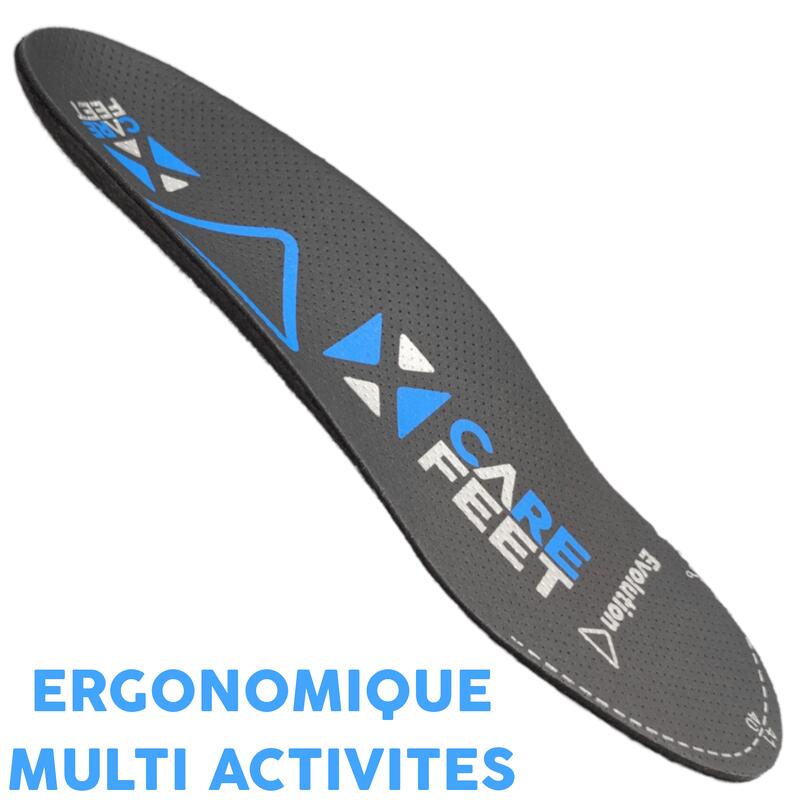 Semelle de confort ergonomique respirante – Multi activités – Mixte – EVOLUTION