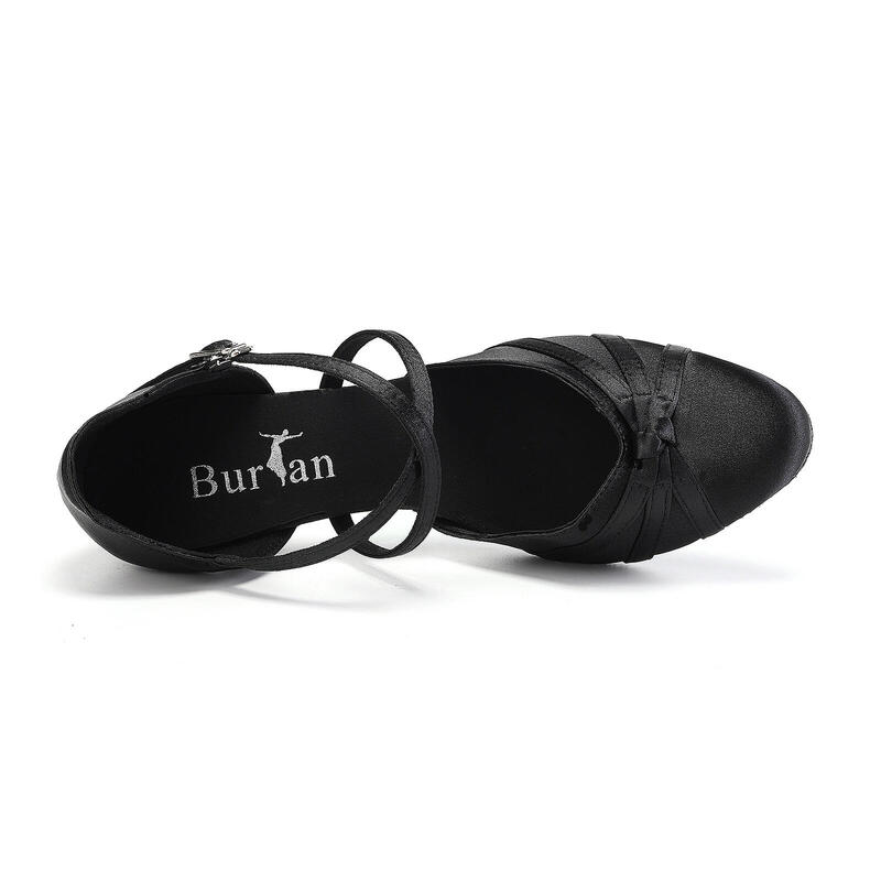 Zapatos de mujer Burtan Vienna Ballroom Standard Waltz 7.5cm