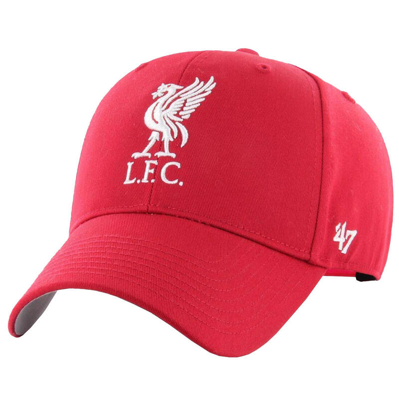 Férfi baseball sapka, 47 Brand Liverpool FC Raised Basic Cap, piros