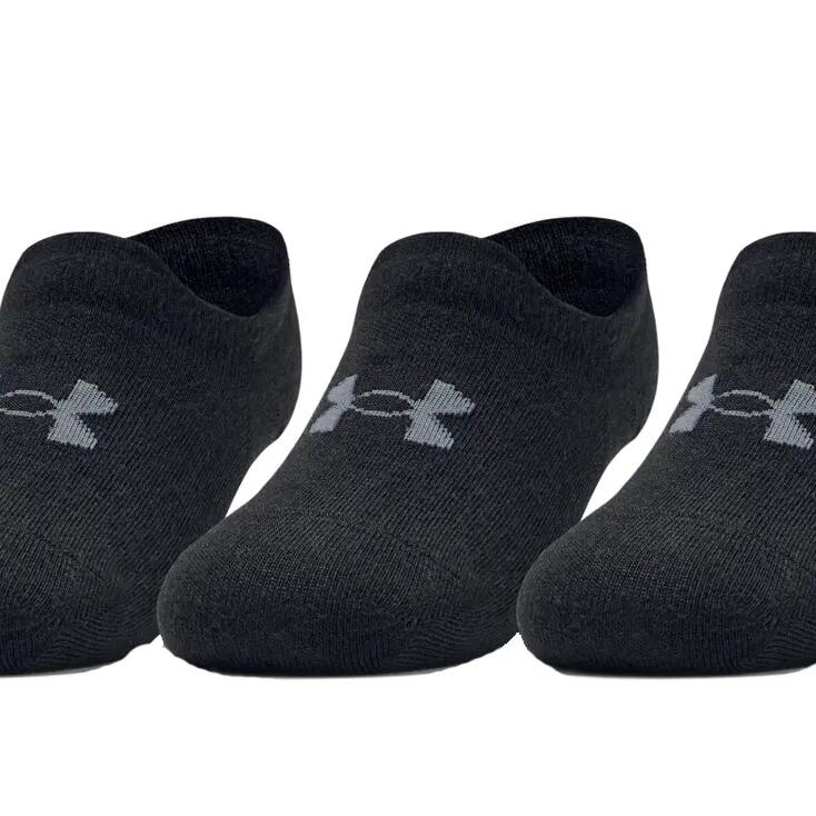 Under Armour Boys' Black Ultra 3-Pack Socks