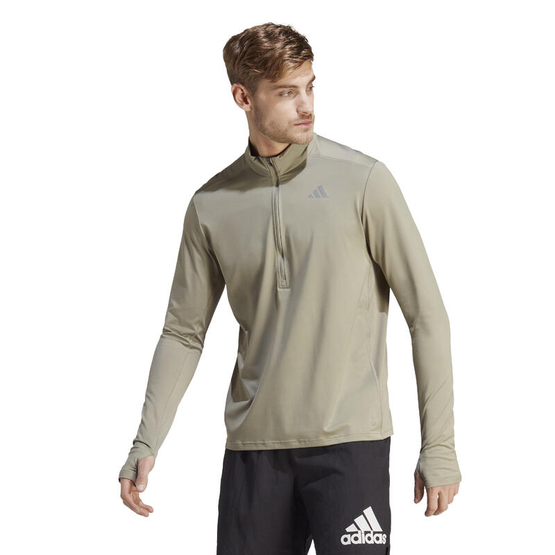 Longsleeve Own The Run 1/2 Zip Herren ADIDAS