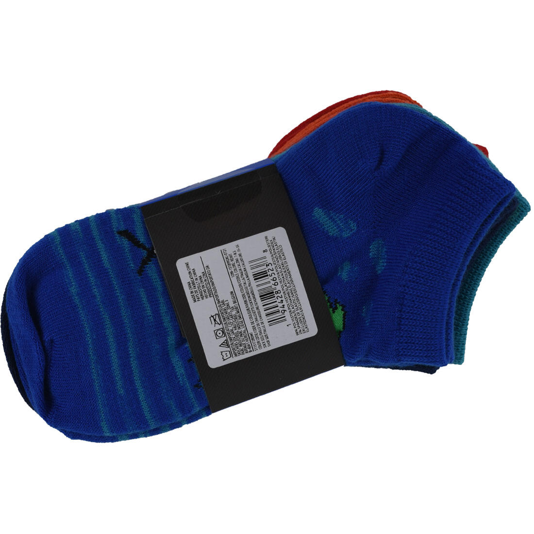 Chaussettes pour garçons Skechers 6pk Boys Non Terry Low Cut Socks 2/3
