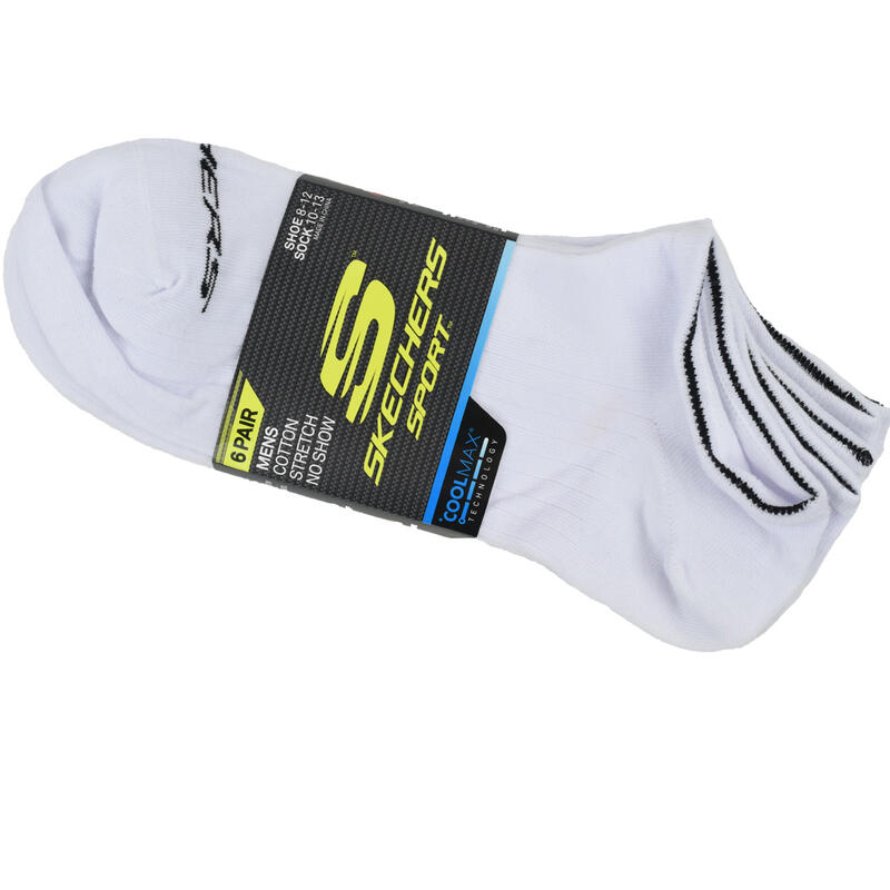 Chaussettes pour hommes 6pk Terry No Show