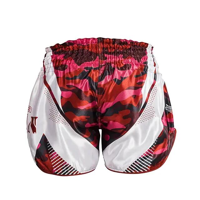 Short Kickboxing ARMURA Urban Camo Rosu 3/6
