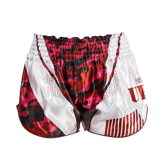 Short Kickboxing ARMURA Urban Camo Rosu 2/6