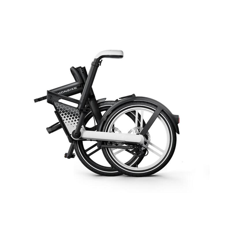 Bicicleta eléctrica plegable cuadro aluminio motor delantero 250w Honbike HF01