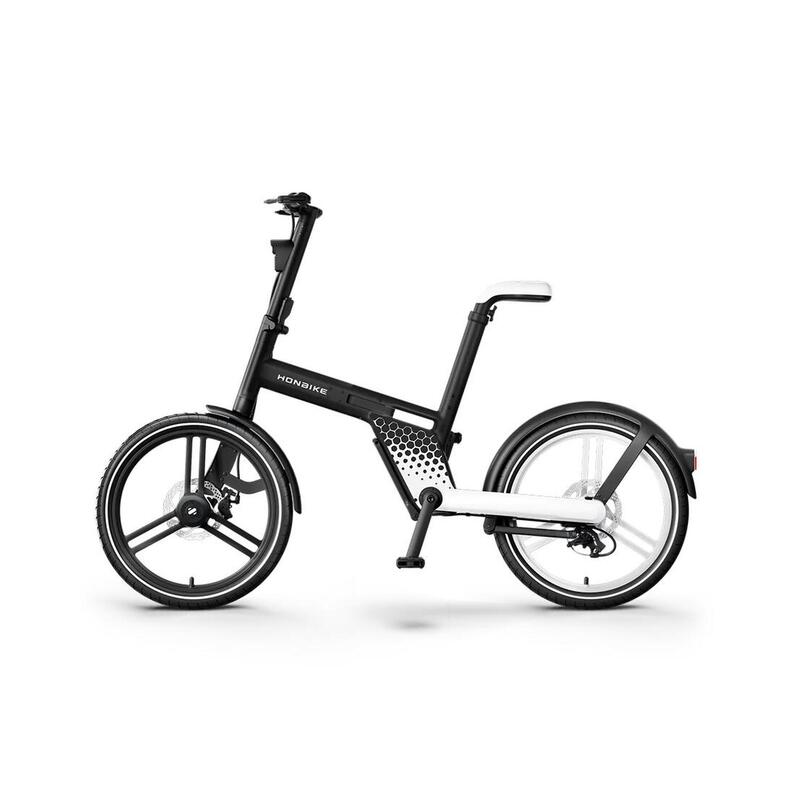 Bicicleta eléctrica plegable cuadro aluminio motor delantero 250w Honbike HF01