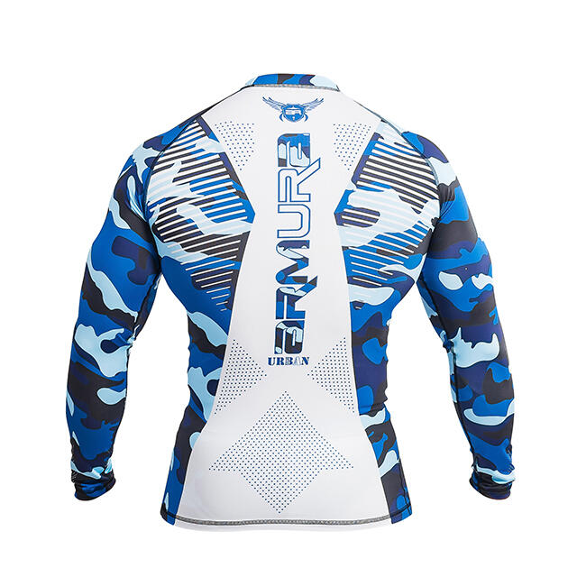 Rashguard ARMURA Urban Camo Albastru