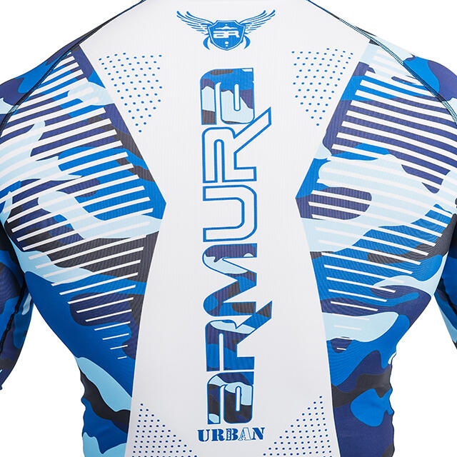 Rashguard ARMURA Urban Camo Albastru