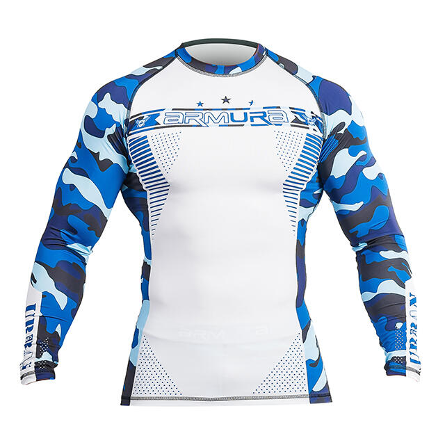 Rashguard ARMURA Urban Camo Albastru