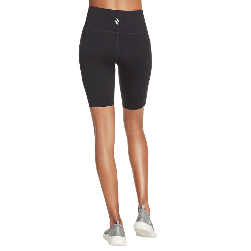 Pantalon short pour femmes Skechers Go Walk High Waisted Bike Short