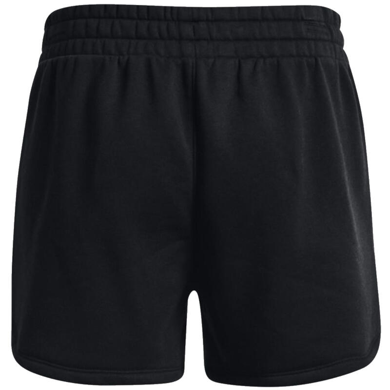 Női rövidnadrág, Under Armour Rival Fleece Short, fekete