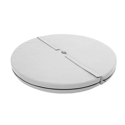 Materasso da pole dance rotondo diametro 120 cm spess. 10 cm blu scuro