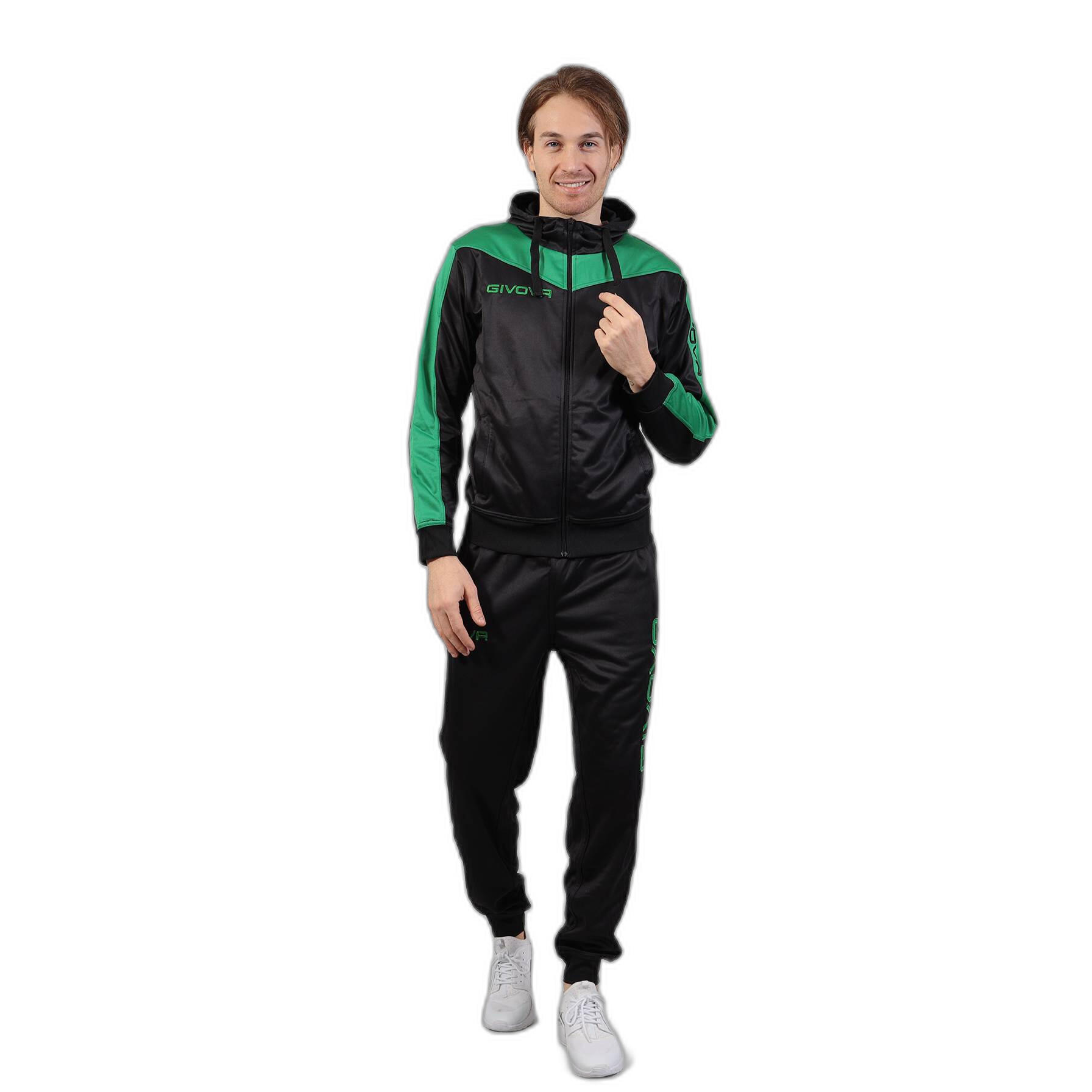 GIVOVA Hooded fleece trainingspak Givova Roma