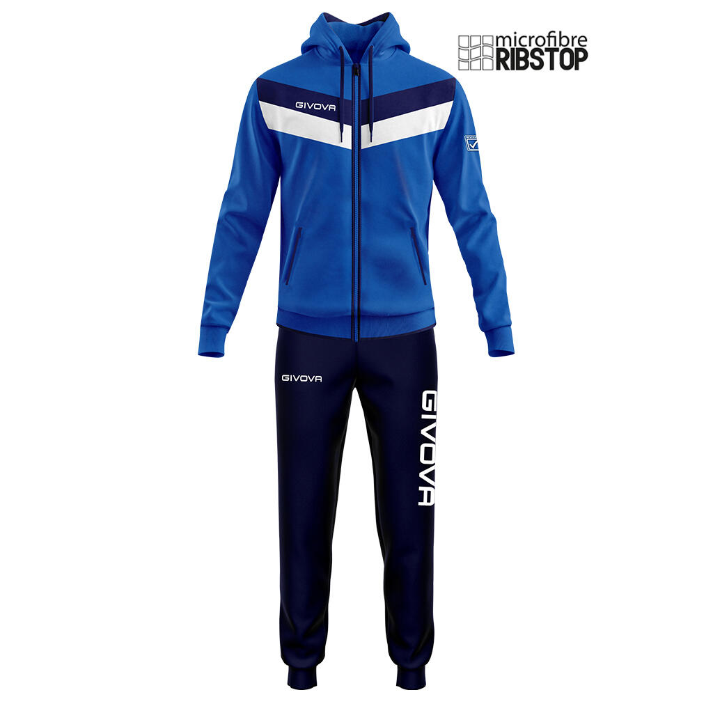 Trening Givova Matador microfibră - Albastru/Bleumarin, M