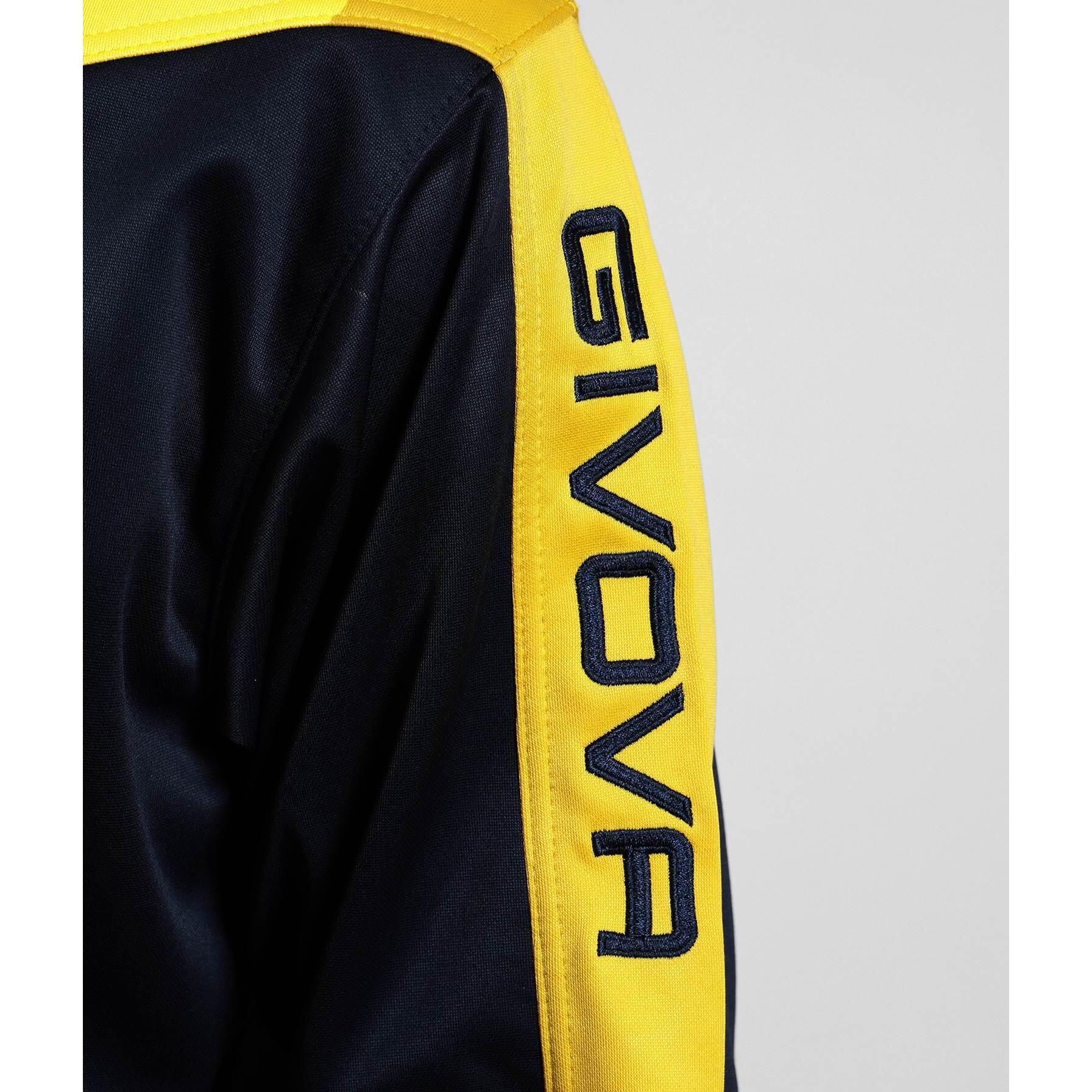 Sudadera polar con capucha para niños Givova Roma 3/4
